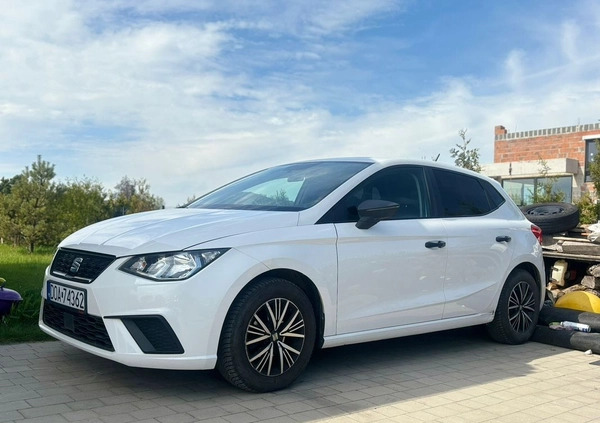 Seat Ibiza cena 33500 przebieg: 111000, rok produkcji 2018 z Oława małe 154